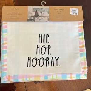 Rae Dunn Easter Table Runner. NWT